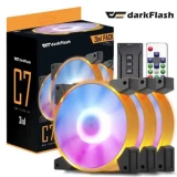 AIGO DarkFlash C7 3in1 PC Case Fan 120mm RGB